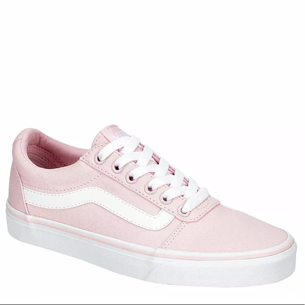 Light Pink Low Top Vans